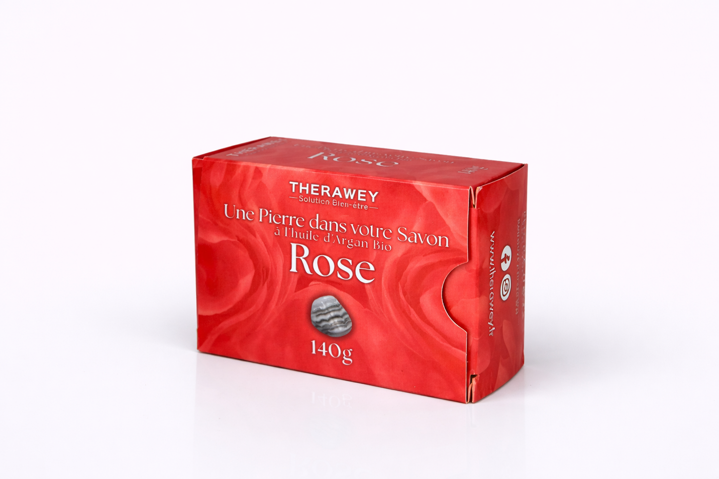 ROSE AVEC PIERRE